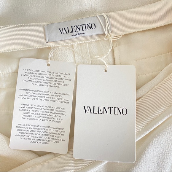 Valentino ivory maxi Satin Skirt - Picture 6 of 9